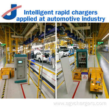 Intelligent rapid charger for industrial automation